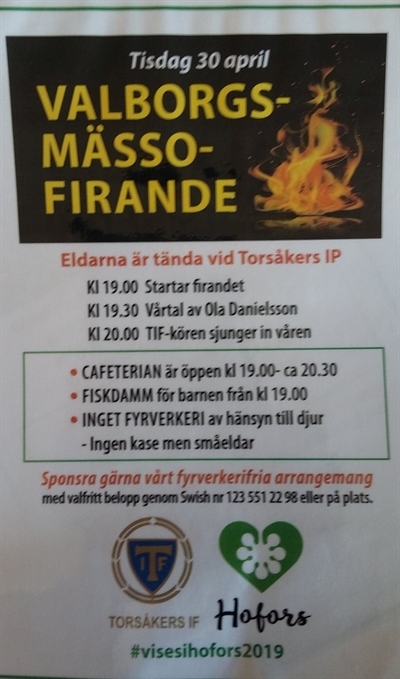 Ni firar väl valborg med oss!