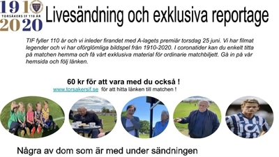 Se matchen hemma i soffan