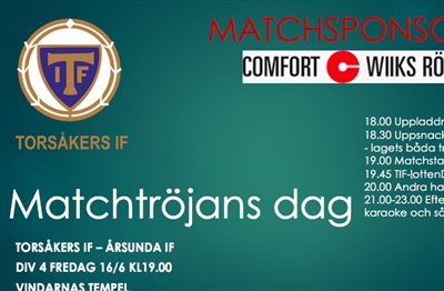 Match tröjans dag