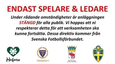 Endast spelare och ledare